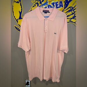 Vineyard Vines Light Pink Men's Polo Shirt